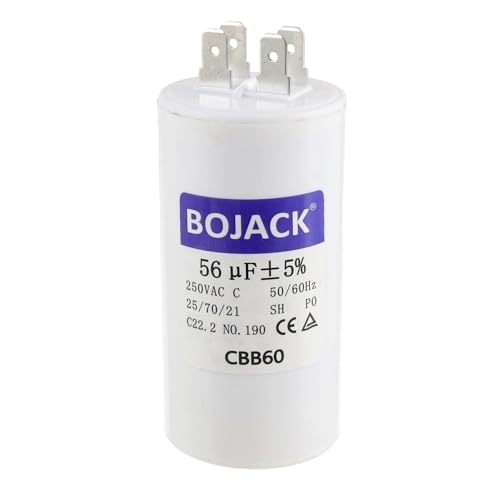 Condensateur porte de garage 56uF pour réparer un moteur 1/2 HP bloqué