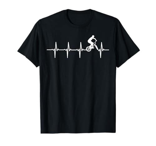 BMX Heartbeat - BMX Rider T-Shirt