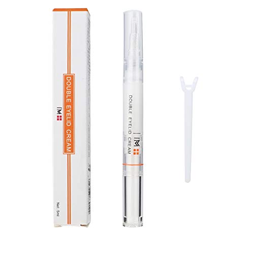 Duevin 5ml Natural Double Eyelids Glue, Invisible Eyelid Lift Kit Double Eyelid Adhesive Glue