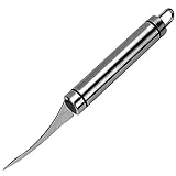 Shrimp deveiner tool and peeler Stainless steel shrimp cleaner and descaling agent stainless steel...