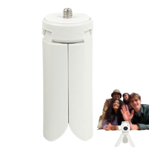 Hogvinnatil Trípode para cámara fotográfica, trípode portátil para cámara, trípode plegable para cámaras instantáneas, novio, novia, compañeros de clase, trípode ligero para cámara selfie para citas,