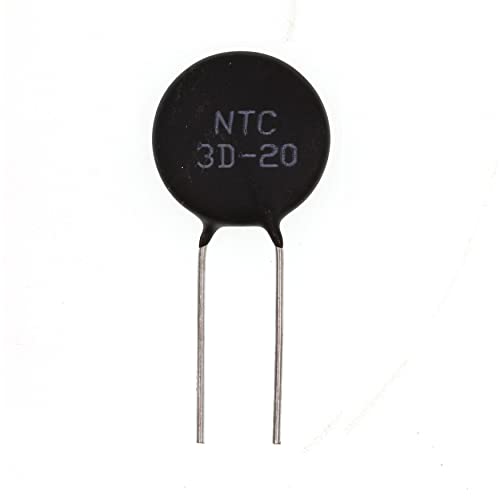 HUABAN 10 Pieces NTC 10D-20 10 Ohm MF72 Power Direct Heat Type Negative Temperature Coefficient Thermistor 20%
