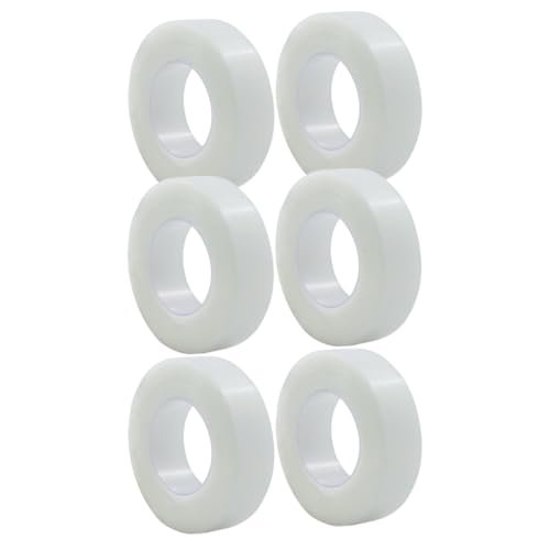 Housoutil 6rollos Cinta de Párpados Transparente y Respirable para Doble Pestaña para Maquillaje y Cuidado de Heridas sin Cuchillo Natural y Fácil de Usar