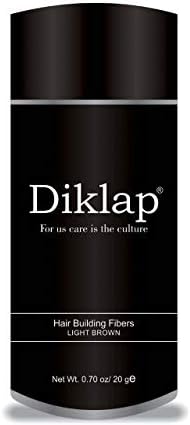 Diklap Hair Building Fiber, Black, Natural Keratin Hair Building Fiber for Men and Women 20gram …