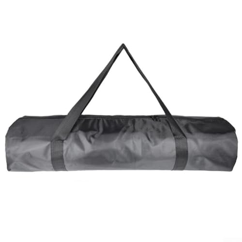 ZWEquipint Bolsa de almacenamiento plegable para silla de camping, tienda de campaña, toldo, organizador, con asa, negro (60 x 20 x 15 cm)