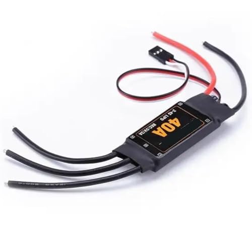 ESC 40A 2-4S con conector XT60 para optimizar el rendimiento de tu quadcopter RC