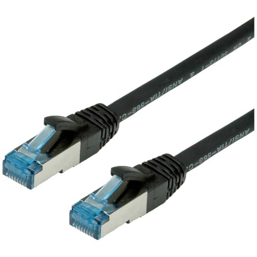 Value 21.99.1965 - Cavo Ethernet Cat6a, FTP, lunghezza 5 m, colore: Nero