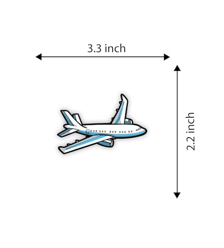 Image of Gift Me Bazar Aeroplane Fridge Magnet Decorative Refrigerator Magnet Sticker | Decorative Items for Kitchen Refrigerator Door Stylish Wooden Decor Souvenir Gift