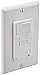 Leviton AFSW1-W SmartlockPro Outlet Branch Circuit (OBC) Combination Arc-Fault Circuit Interrupter with Switch, Wallplate Included, 15-Amp, 120-volt, White