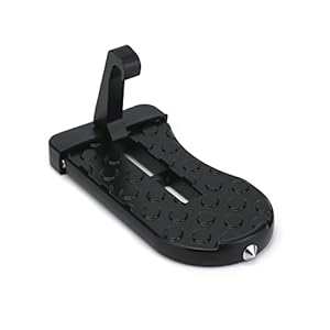 QWORK® Car Door Sill Foot Pegs, Car Door Step Up Hook, Car Door Latch Step, Multi-Functional For Most Suv Jeep Trucks Mini Vehicle