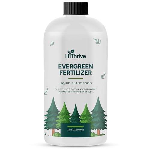 32oz Evergreen Fertilizer - Makes 32 Gallons of Evergreen Tree Fertilizer, Nutrient-Rich Tree Food for Lush, Resilient Foliage, Strong Branches, and Vibrant Greenery All Year Round