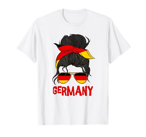 Deutschland für Mädchen Deutsche Flagge für Frauen Deutschland T-Shirt