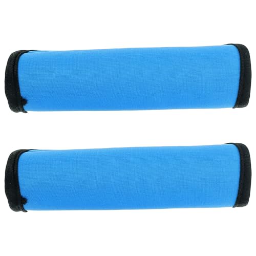 AKOOSY Cubierta para Barra Horizontal 2 Unidades, Protector Antideslizante de Neopreno para Levantamiento y Agarre Seguro, Accesorios de Gimnasio para Ejercicios con Mancuernas