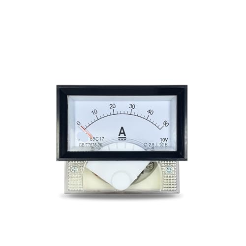Instrument de mesure analogique 85C17 avec cadran aiguille pour système électrique AC DC 10V
