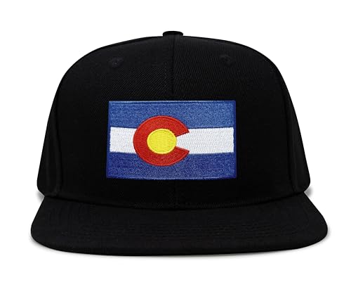 Image of International Tie State Hat for Men and Women, Adjustable Snapback Trucker Baseball Cap with Embroidered Patch