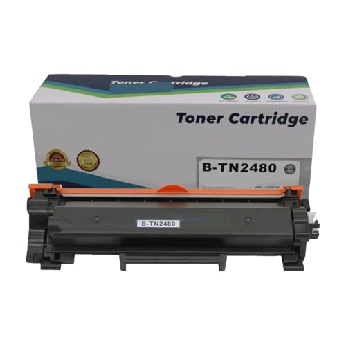 Toner TN2480 TN2455 noir pour imprimante Brother L2710dw L2375dw L2715dw