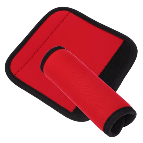 KICHOUSE Portable Barbell Cover Set 2pcs Door Horizontal Bar Jacket Lifting Grips Dumbbell Pad Barbell Sleeve