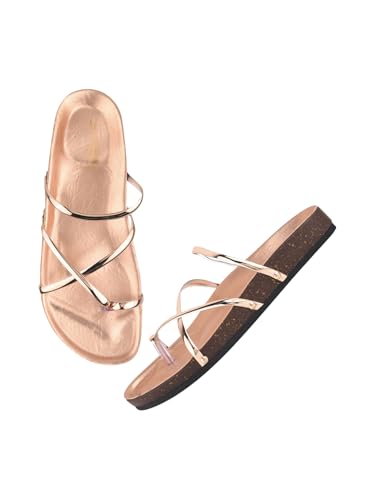 Image of Comfortable Shiny Slip on Flats Sandals Light Weight Trendy Party flats For Women & Girls