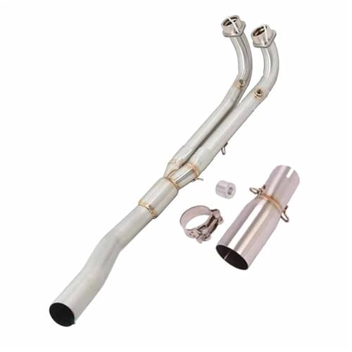 Silenciador para KYMCO AK550 2022 contra óxido y fugas con escape slip-on de acero inoxidable
