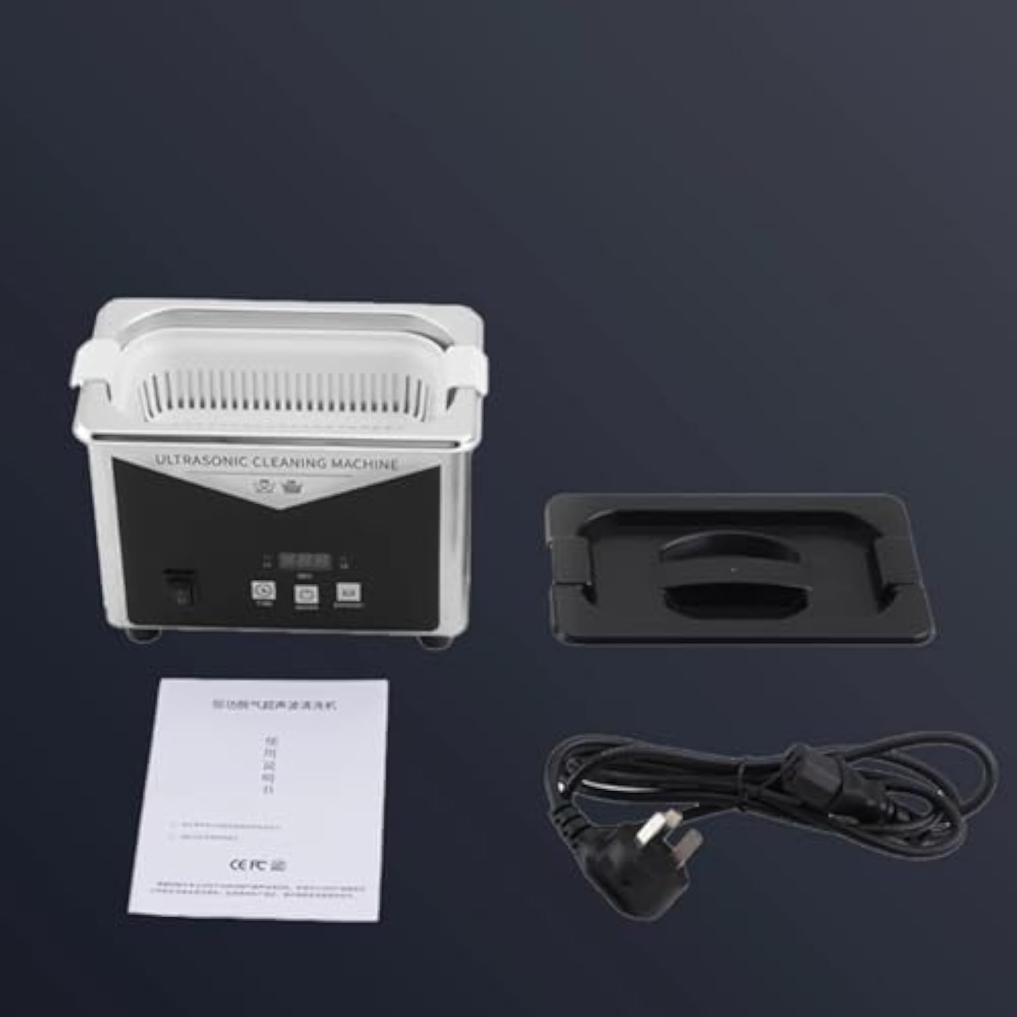 0.8L Ultrasonic Cleaner, 45KHZ Timing Cleaning Machine