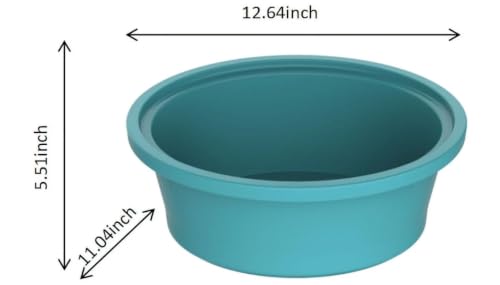 Piioneer Womans-6-Quart Digital Slow Cooker with Locking Lid, Programmable Electric Crock Pot with Timer and Multiple Heat Settings, Family Size Kitchen Cooking Appliance, Teal Speckle - Image 3