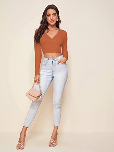 Image of Shasmi Women Crop Top, Ribbed, Stylish Tank Top, Soft and Comfy Fabric has Some Stretch