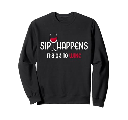 Sip Happens It's Ok To Wine ��������ԃ��C���O���X ������ �g���[�i�[