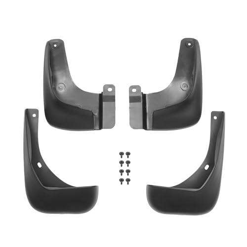 Image of Mud Flap Splash Guard for Hyundai Elantra 1.8L 2011-2016 Durable | Front & Rear Side Mudflaps with Mount Accessor 1 Set