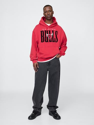 Image of GAP Men's X Nba Graphic Logo Hoodie Sweatshirt