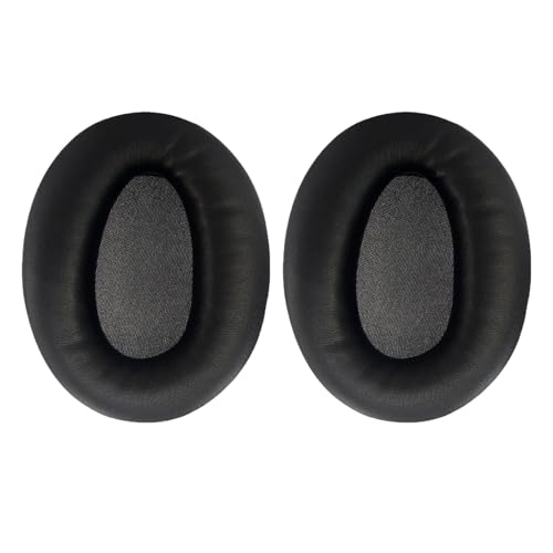 Almohadillas de repuesto para auriculares Sony WH-CH700N, WH-CH710N y WH-CH720N, fundas para orejeras, tapones para auriculares, piezas de reparación (negro) miniatura 1