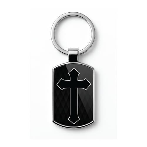 Image of Stylish Metal Keychains with Permanent Glossy Print - Inspirational Quotes & Spiritual Designs - Perfect Key chains for loved ones, Personal Use, Gifts & Return Gifts