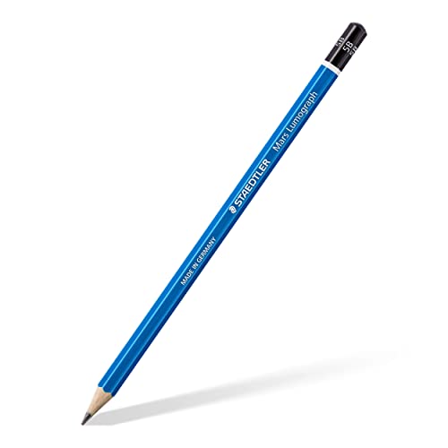 Lápiz de Grafito STAEDTLER Mars Lumograph 5B, Pack 12 miniatura 2