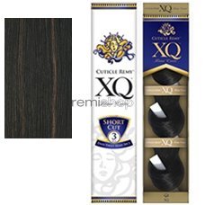 Cuticle XQ Remy SOFT DEEP REMY 3pcs (NP1B/30 - OFF BLACK/MED AUBURN)