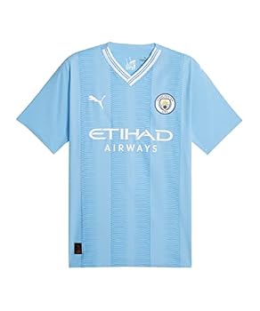 Manchester City FC Unisex Home Authentic Jersey T-Shirt