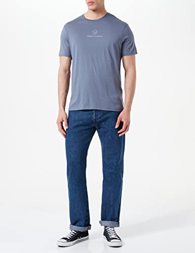Armani Exchange S Front Logo T-shirt, Uomo, Grigio...