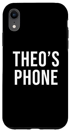 Theo's Phone �u���b�N �z���C�g ���O Theo �X�}�z�P�[�X iPhone XR �p