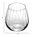 Mikasa Cheers Stemless Wine Glass, 14-Ounce, Set of 4