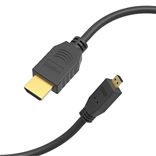 DIGITMON Replacement HDMI to Micro Digital Camera Cable Cord Compatible for Sony Action Cam HDR-AS20