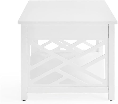 Miniatura 4 de Alaterre Furniture Coventry - Mesa de centro de madera de 36 pulgadas de ancho