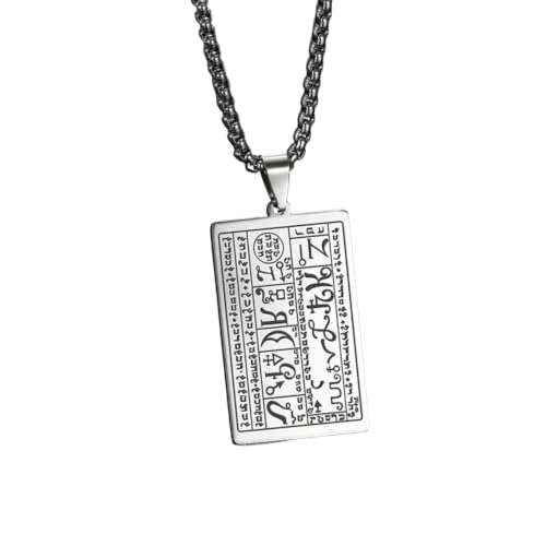 Colliers Myste Wicca médaillon de Moïse pour méditation et harmonie quotidienne