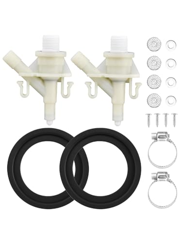 Image of Bibabala Rv Water Valve Replacement, Kit for Pedal-Flush Toilets for Dometic 300 310 320 Series
