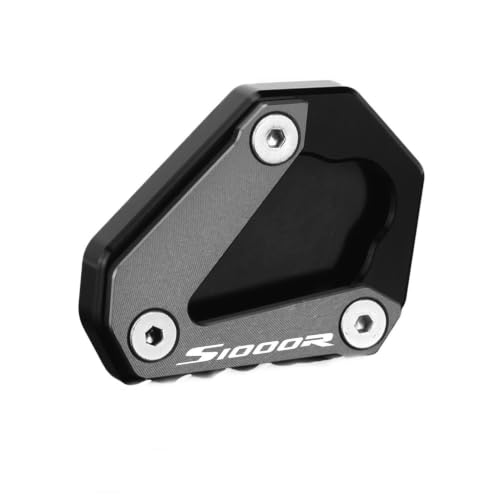 Plaque d'extension de béquille moto contre les chutes sur sol meuble pour BMW S1000R
