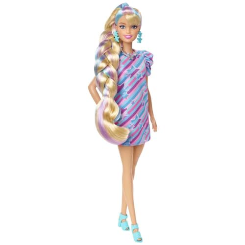 Barbie Totally Hair con 8.5 Pulgadas de Cabello y 15 Accesorios miniatura 3