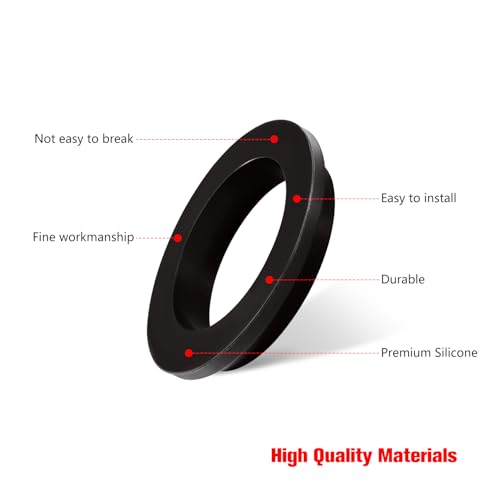 YIXISI 4 PCS 11412 Pool Sealing Rings Washers, Pool Filter Pump L-Shape O-Ring - Image 3