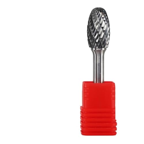 Broca de carburo con mango de 6 mm para grabado y desbarbado miniatura 1