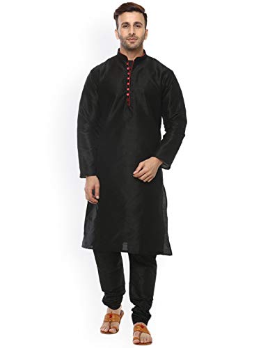 Image of Royal Kurta Men's Silk Blend Kurta Pyjama Set