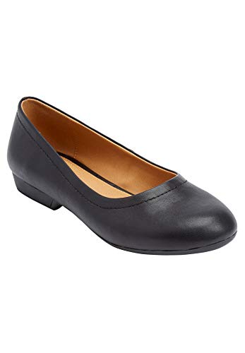 Comfortview Women's Wide Width The Jaiden Flat