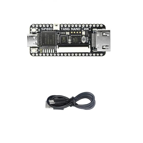 Sipeed Tang Nano 20K FPGA Development Board Open Source RISCV Linux Retro Game Player with 64Mbits SDRAM 20K LUT4 Single Board Computer Support microSD RGB LCD LED JTAG HDMI Port (Already Welded)