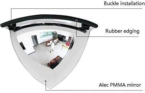 Espejo convexo de seguridad exterior gran angular para tráfico de 90cm 5