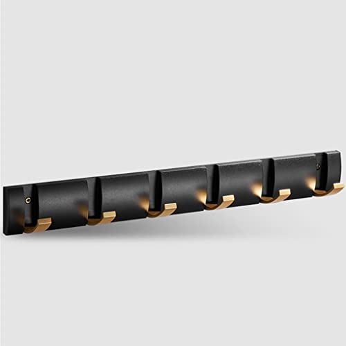 Porte-serviettes pliant gain de place avec crochet de cuisine en aluminium